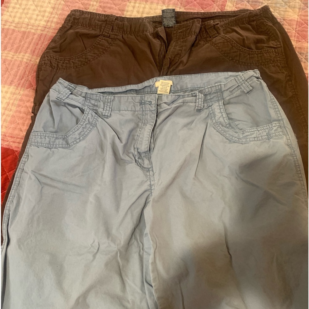 2 Pair Capris Lot